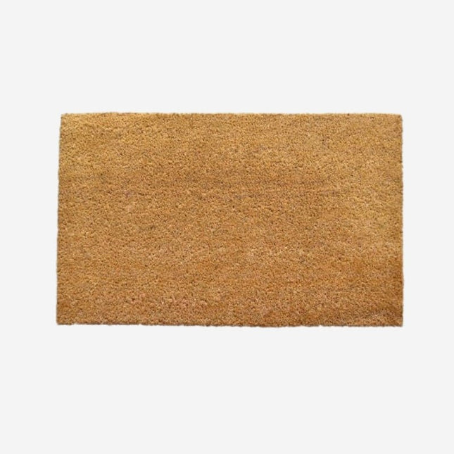 Dørmatte i naturlig slitesterk kokosfiber