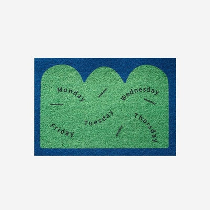 Moderne dørmatte for inngangsparti