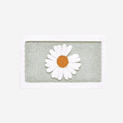 Absorberende dørmatte med tusenfrydmotiv