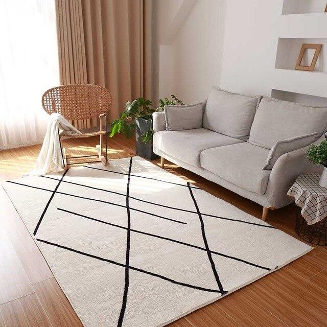 Lettstelt berberteppe i bomull