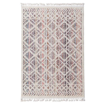 Fargerikt ullteppe i bohemsk berberstil