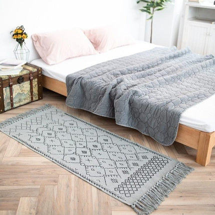 Lang berber løper med frynser