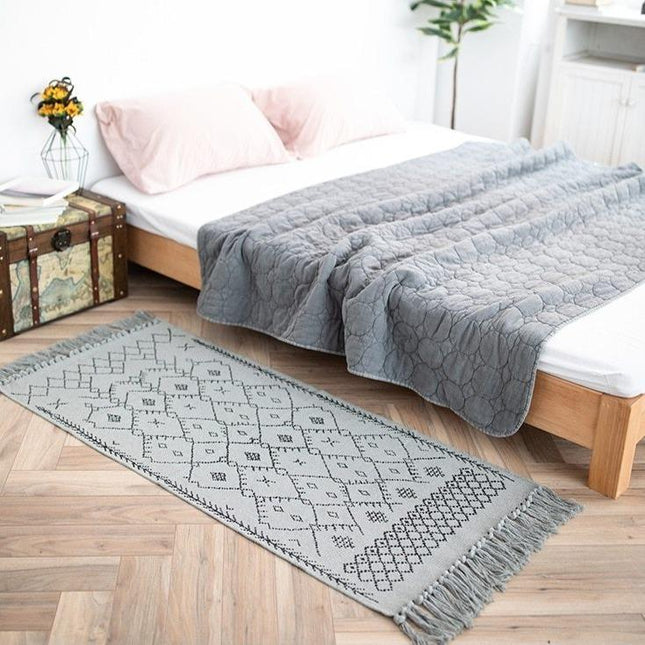 Lang berber løper med frynser