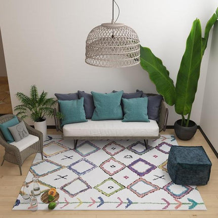 Berberteppe i polypropylen for stue