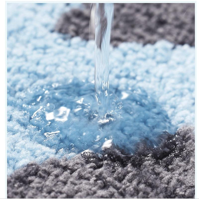 Badematte med søtt hvalmotiv for barn