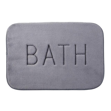 Badematte med memory foam komfort