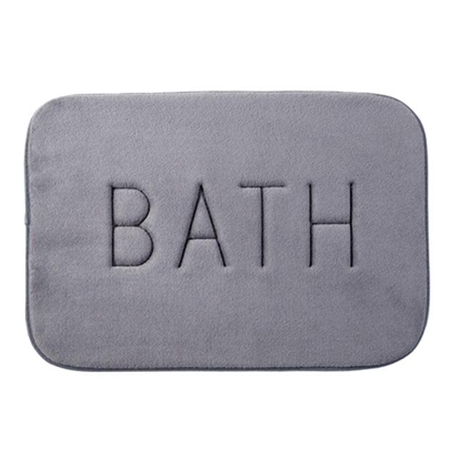 Badematte med memory foam komfort