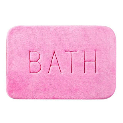 Badematte med memory foam komfort