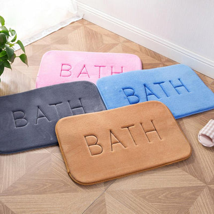 Badematte med memory foam komfort