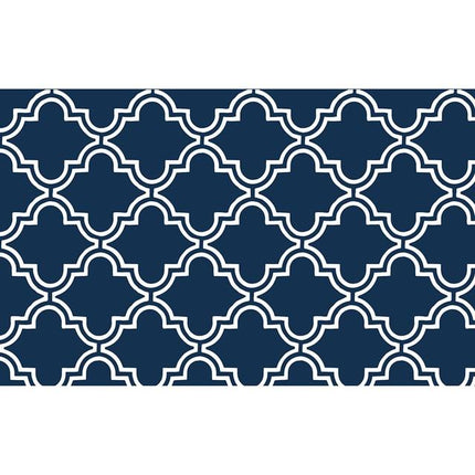 Elegant matte med marokkansk gittermønster