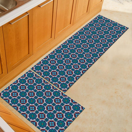 Kjøkkenmatte med orientalsk geometrisk design