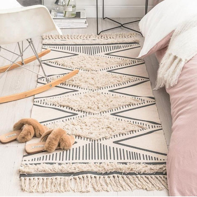 Myk sengeforlegger i berberstil