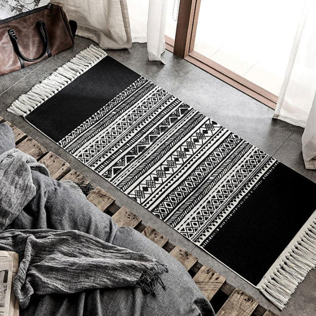 Sengeforlegger i bomull med mønster