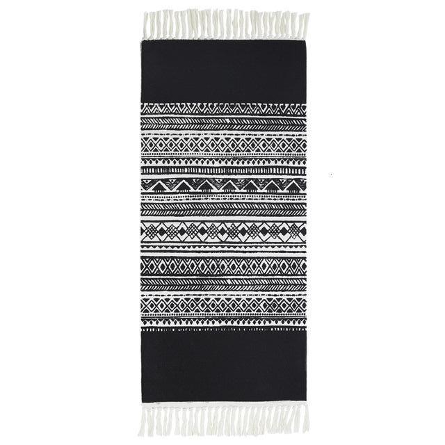 Sengeforlegger i bomull med mønster