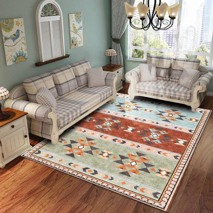 Etnisk vintage teppe for stue