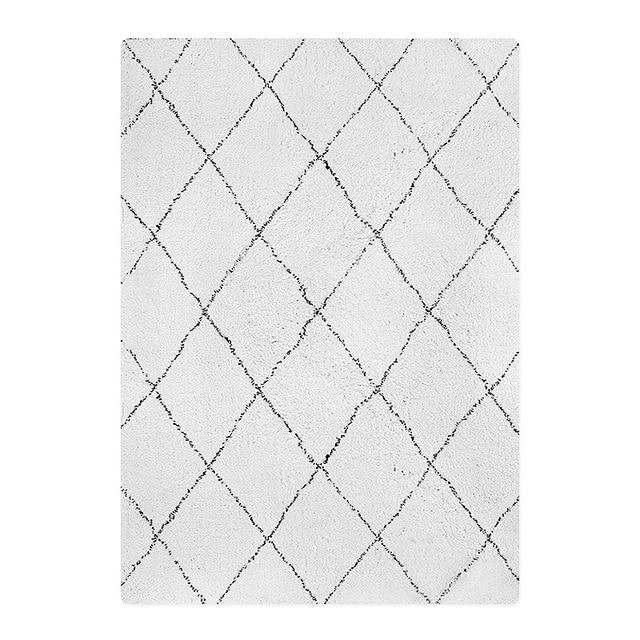 Marokkansk Beni Ouarain teppe i ull