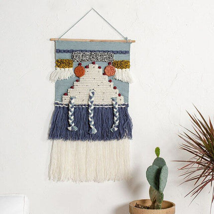 Veggrye i blå thailandsk stil