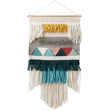 Fargerik veggrye i tunisisk stil