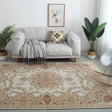 Teppe med autentisk persisk mønster