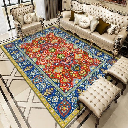 Fargerikt og livlig persisk teppe