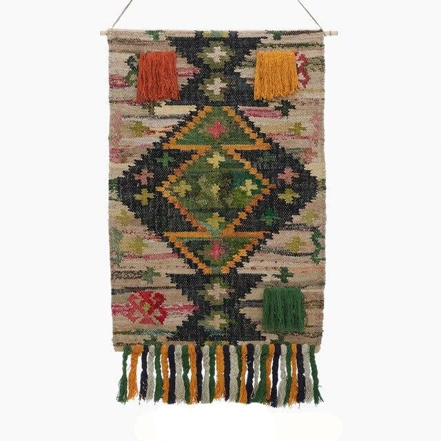 Fargerik veggrye i persisk stil