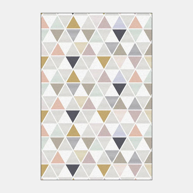 Skandinavisk teppe i beige toner