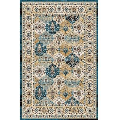 Tyrkisk-inspirert vintage teppe for stue