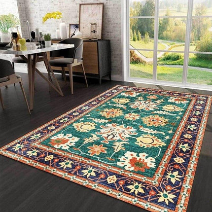 Orientalsk teppe i vakker vintage-stil