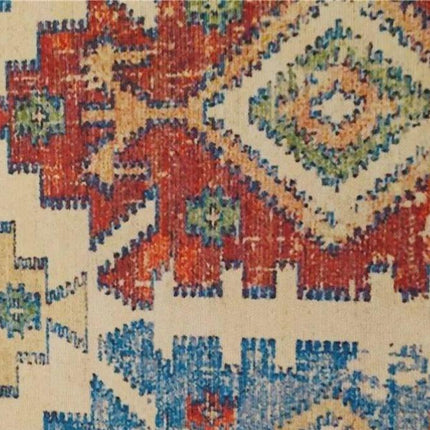 Vintage vinylmatte med etnisk mønster